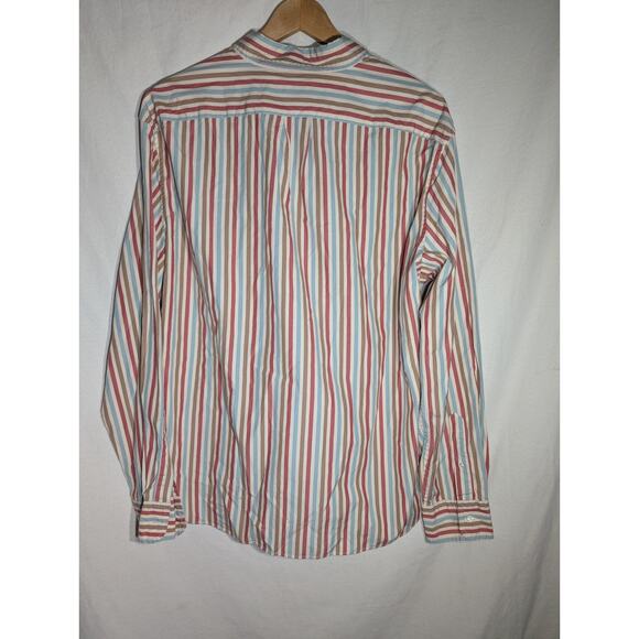 J. Crew Mens Slim Untucked Button Down Shirt XL Organic cotton poplin stretch - Picture 6 of 6